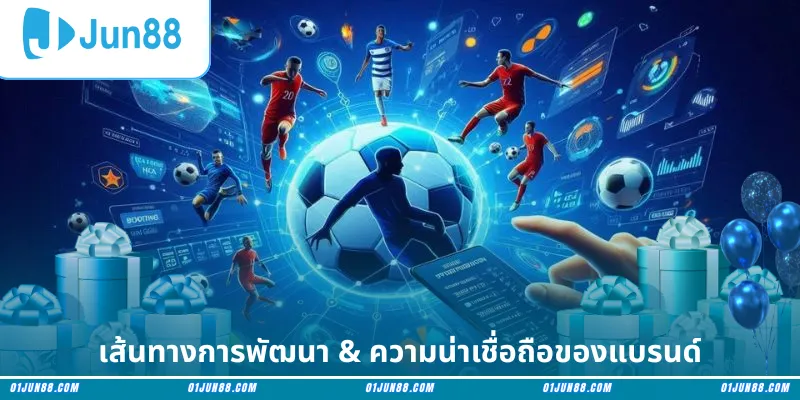 เส้นทางการพัฒนา & ความน่าเชื่อถือของแบรนด์