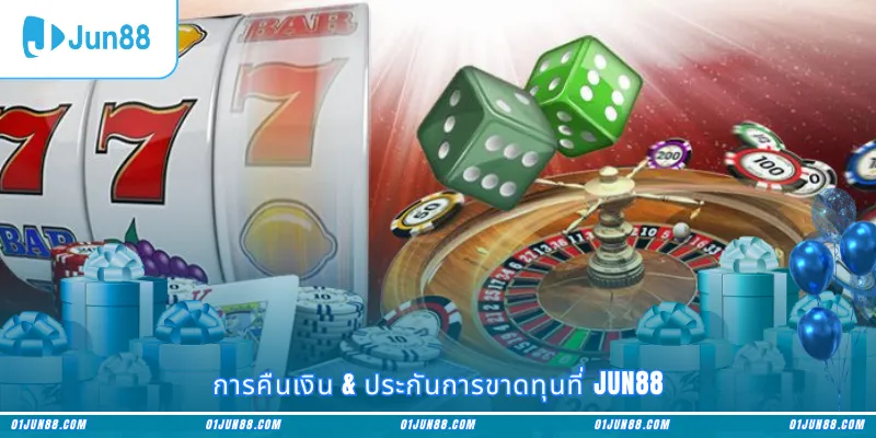 การคืนเงิน & ประกันการขาดทุนที่ Jun88