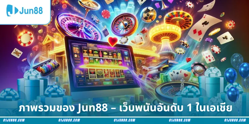 ภาพรวมของ Jun88 – เว็บพนันอันดับ 1 ในเอเชีย