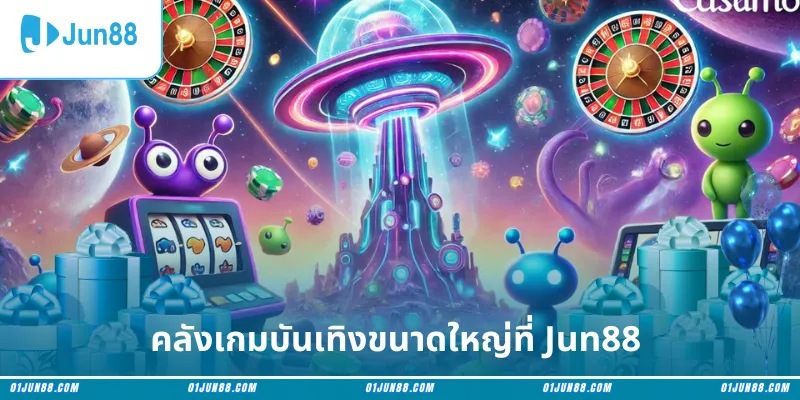 คลังเกมบันเทิงขนาดใหญ่ที่ Jun88